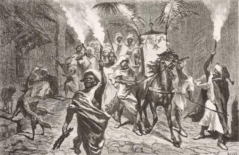 La sposa portata a casa dal marito